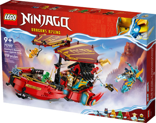 Kit Lego Ninjago 71797 Race Against Time 1739 Pz