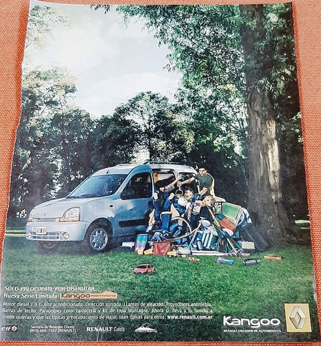 Publicidad Renault Kangoo Montagne