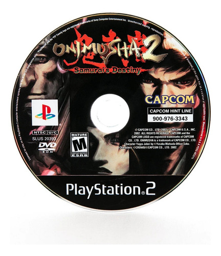 Onimusha 2 Samurais Destiny P/ Ps2