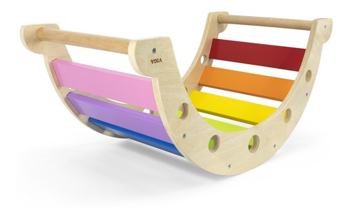 Juego Madera Equilibrio Arcoiris