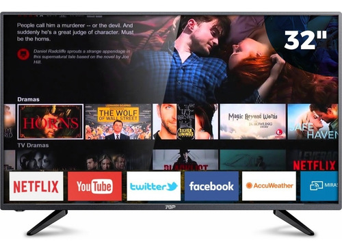 Televisor Smart Tv Top Digital 32 Hd Hdmi Nuevo
