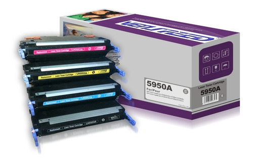 Toner Compatible Hp Q5950a Q5952a Q5953a Para 4700 Sin Azul
