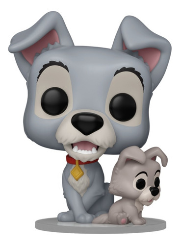 Disney A Dama E O Vagabundo 70 Anos - Vagabundo C/ Filhote