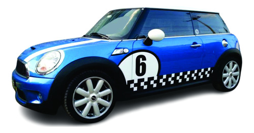 Stickers Franjas Laterales Mini Cooper 2002-2013 R56 R53