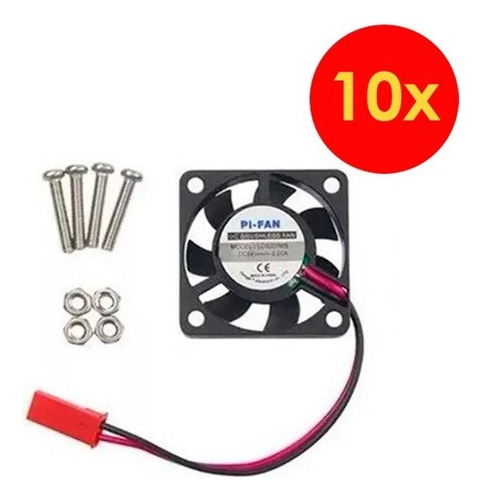 Raspberry Cooler Fan Para Pi3 Pi 3 B E B+ Pi4 Pi 4