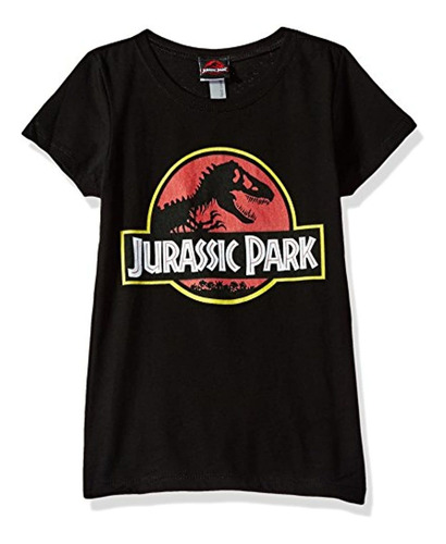 Jurassic Park Camiseta Gráfica Del Logotipo De Girls 