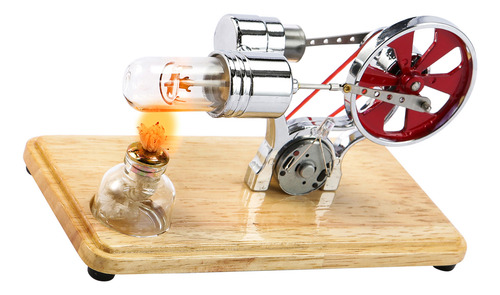 Kit De Maqueta De Motor Stirling, Mini Motor De Aire Calient