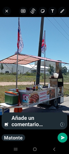 Trailer De Comida Pronto Para Trabajar Todo Uso $ 40.000