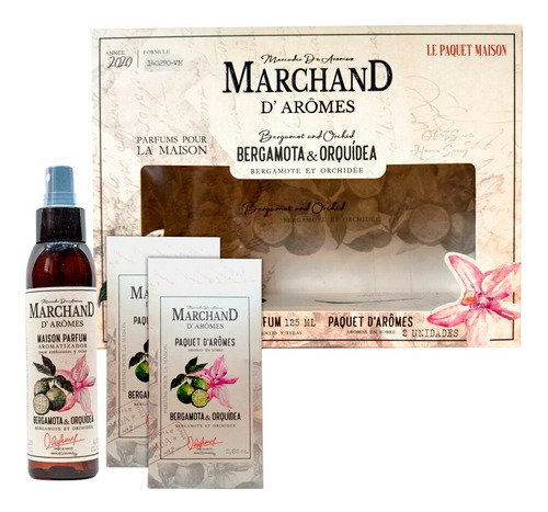 Marchand D'aromes Bergamota & Orquidea Aromatizador Ambiente