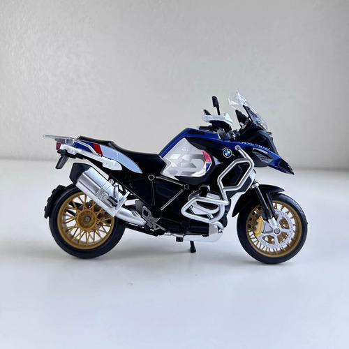 Mz Modelo Azul De Motocicleta De Aleación Bmw R1250 1:12