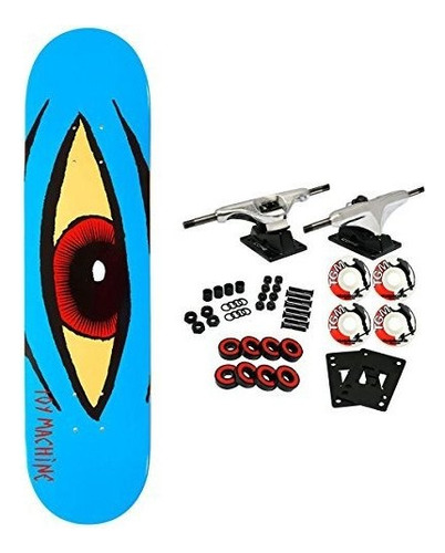 Patineta, Skatebboards Es Toy Machine Skateboard Completo S