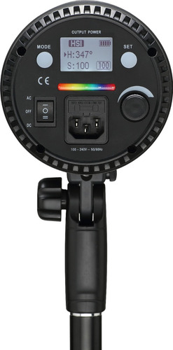 Iluminador Led Luz Continua Efectos Rgb Visico 80r M/ Bowens