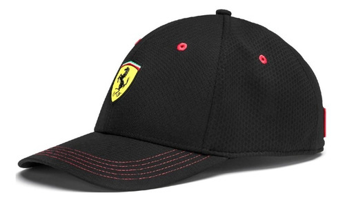 Gorra Puma Ferrari F1 Negra Visera Curva 022527 02