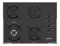Comprar Anafe Empotrable A Gas Punktal Vidrio Negro Pk-ag 940 Ehogar