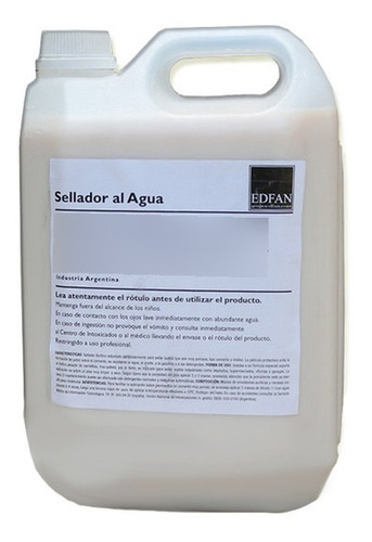 Sellador Al Agua 5 Lts