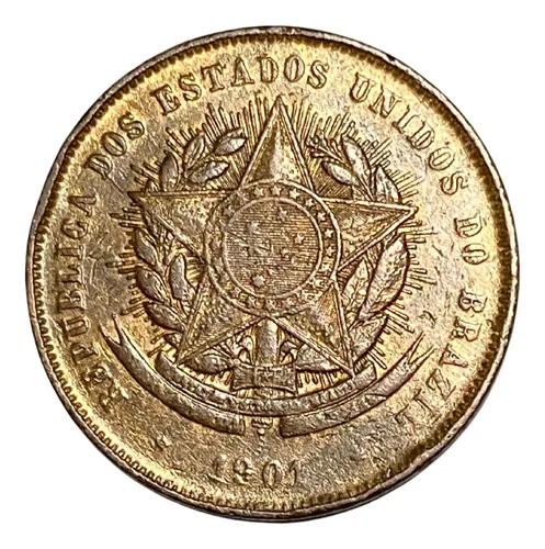 目録20世紀1901 ~1998年　バラ売りorおまとめ Moeda 20 Réis 1901 | MercadoLivre
