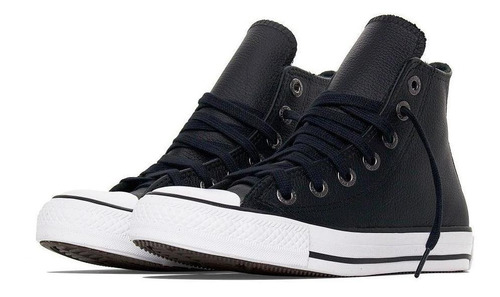 Tênis All Star Hi Leather Ct044902 Converse Casual Preto