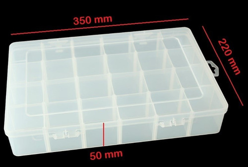 Conjunto De 3 Organizadores Con Tapa Transparente