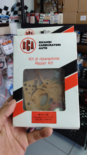 Kit De Carburador Renault 11 Y 18 Solex 1 Boca