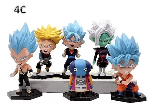 Figura Muñeco Dragon Ball Sets Variados Cabezones Goku Mas
