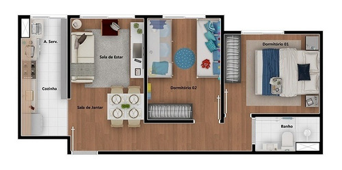 Imagem 10 de 10 de Apartamento À Venda No Bairro Vila Andrade - São Paulo/sp - O-18452-30728