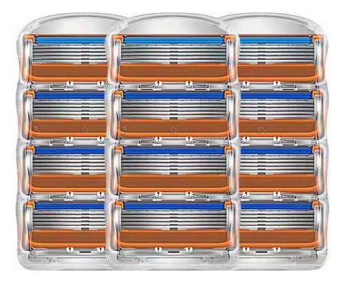 16 Cuchillas Repuesto Afeitadora De Hombre Gillette Fusion 5