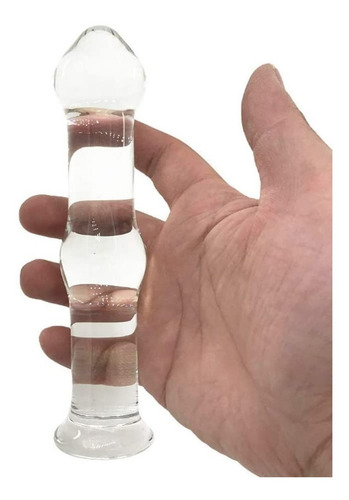 Plug Dilatador Anal Vidrio Super Resistente Tamaño Grande