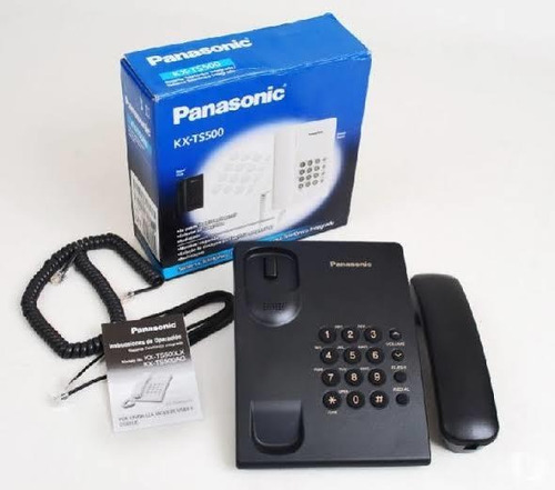 Imagen 1 de 5 de Teléfonos Analógicos Panasonic Kx-s500 Nuevos Color Blanco.