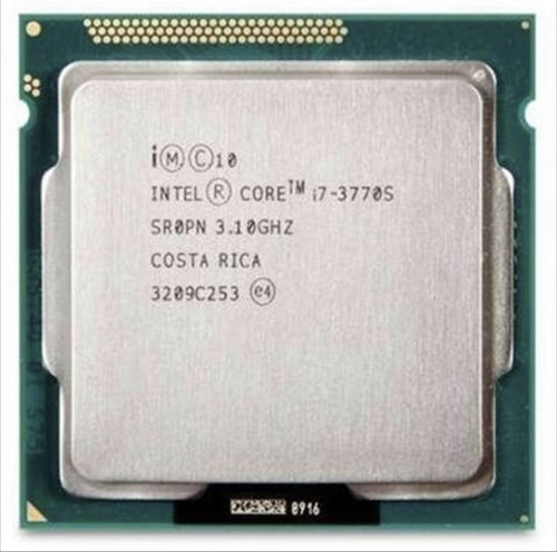 Processador gamer Intel Core i7-3770S BX80637I73770S  de 4 núcleos e  3.9GHz de frequência com gráfica integrada