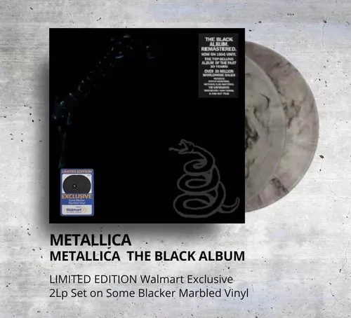 Vinilo Doble Metallica Metallica Black Album Rock Activity