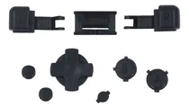Comprar Botones Color Negro Solido Para Game Boy Advance Gba Sp
