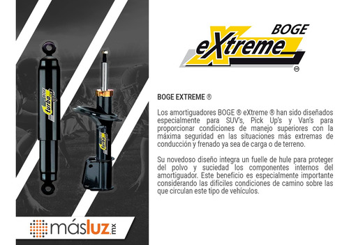 Set 2 Amortiguadores Tra Grand Vitara Fwd V6 2.7l 06-08 Boge