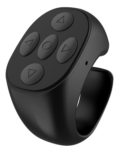 Mini Control Remoto De Grabación De Video Bluetooth Negro