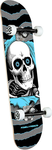 Monopatín Completo Powell Peralta Ripper - Azul 7,75 X 31,08