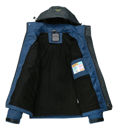 Lixada Chamarra Impermeable A Prueba De Viento Impermeable R