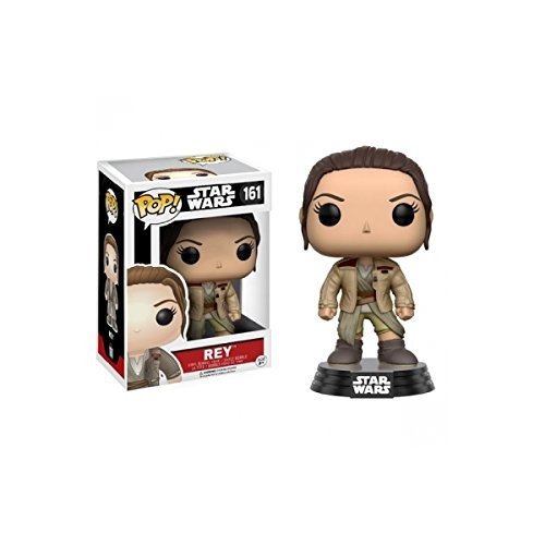 Funko Pop! Star Wars Rey #161 (w/ Finn Chaqueta Exclusiva)