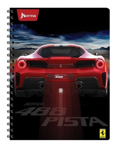 Libreta Norma Ferrari Profesiona Rayado C/100h