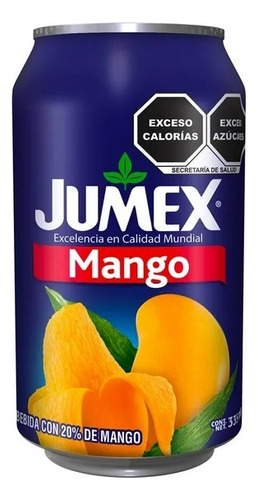 3 Pzas Bebida Jumex Mango 335ml