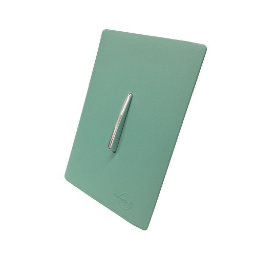 1 Int Simples Vert C/ Placa 4x2 Siciliano - Novara Colors