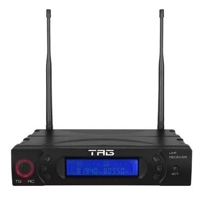 Receptor Digital Uhf Para Transmissor Tg Tag Sound Tg88 Rc + Body Pack