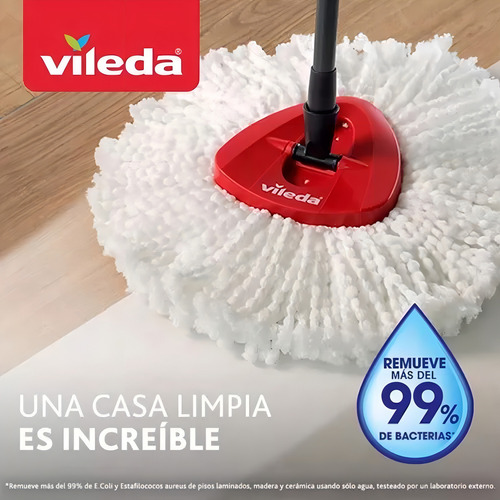 Repuesto de mopa giratoria Vileda Easy Wring and Clean