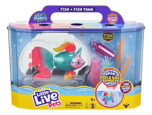 Pequeñas Mascotas Vivas - Lil Dippers: Fantasea | Peces Y Pe