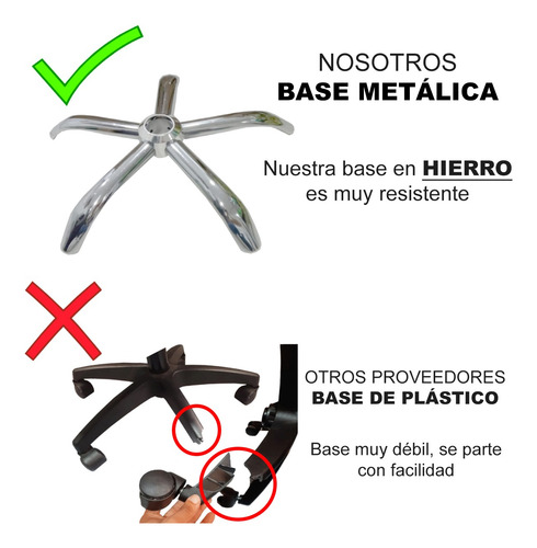 Imagen 2 de 9 de Silla Ejecutiva Ergonómica Reclinable Con Espaldar Grande