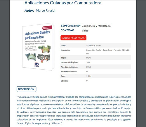 Aplicaciones Guiadas Por Computadora Para Implantes, Injert
