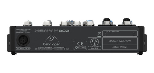 Imagen 4 de 4 de Consola Behringer 802 Xenyx de mezcla 220V