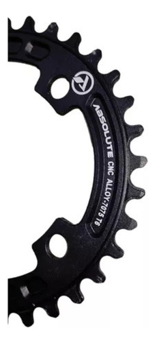 Coroa Absolute Prime Unica 34d 34t Bcd 96mm Aluminio 7075