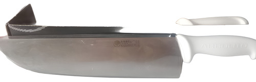Cuchilla Arbolito Carnicera Carnicero 30 Cm Chef Hogar Asado Blanco