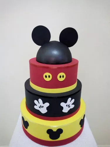 BOLO do MICKEY MOUSE: 50 Modelos e Como Fazer