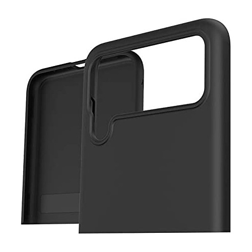 Funda Para Galaxy Z Flip3 5g Negro Delgada Reinforced Con D3