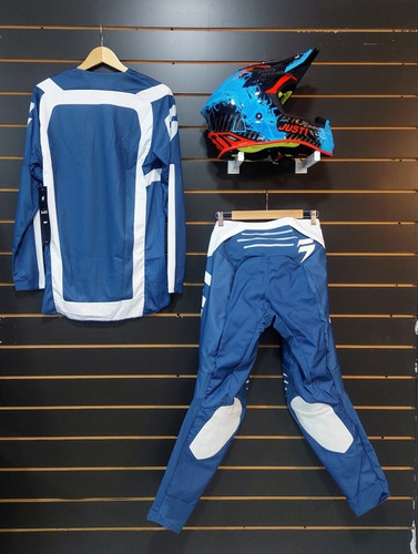 Imagen 3 de 8 de Conjunto Mx/motocross Shift 3lack Strike-allmotors-